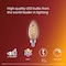Philips Philips B11 E12 (Candelabra) LED Bulb Amber 25 Watt Equivalence 2 pk 565804 - alternate 5